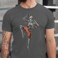 Skeleton Muay Thai Boxing Karate Kickboxing Martial Arts Unisex Jersey T-Shirt