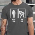 Your Son My Son Dad Father Mom Mother Muay Thai Unisex Jersey T-Shirt