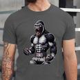 Strong Muay Thai Gorilla Thai Boxing And Fighting Unisex Jersey T-Shirt Strong Muay Thai Gorilla Thai Boxing And Fighting Unisex Jersey T-Shirt