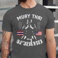 Thailand American Flag Muay Thai Thai Boxing Women Girls Kids Men T-Shirt Unisex Jersey T-Shirt Thailand American Flag Muay Thai Thai Boxing Women Girls Kids Men T-Shirt Unisex Jersey T-Shirt