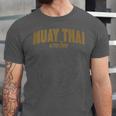 Twin Tiger Sak Yant Muay Thai Tank Top Unisex Jersey T-Shirt