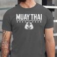Women's Cute Muay Thai Art For Men Women Kids Muay Thai Lovers Unisex Jersey T-Shirt