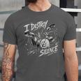 Women's Drum Kit I Destroy Silence Art Unisex Jersey T-Shirt Women's Drum Kit I Destroy Silence Art Unisex Jersey T-Shirt