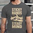 Women's Sticky Hands Steady Mind Muay Thai Boxing Unisex Jersey T-Shirt