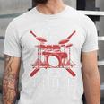 Drum Kit Percussion For Drummer Percussionist Musician Sweatshirt Unisex Jersey T-Shirt Drum Kit Percussion For Drummer Percussionist Musician Sweatshirt Unisex Jersey T-Shirt