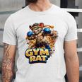 Gym Rat Kickboxing Nak Muay Thai Boxing Fighter Unisex Jersey T-Shirt Gym Rat Kickboxing Nak Muay Thai Boxing Fighter Unisex Jersey T-Shirt