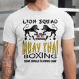 LION SQUAD THAILAND KICKBOXING MUAY THAI MMA TRAINING Unisex Jersey T-Shirt LION SQUAD THAILAND KICKBOXING MUAY THAI MMA TRAINING Unisex Jersey T-Shirt