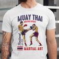 Muay Thai Boxing Spirit Martial Art Unisex Jersey T-Shirt