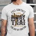 Muay Thai Fighter MMA Full Contact Retro Kickboxing Unisex Jersey T-Shirt Muay Thai Fighter MMA Full Contact Retro Kickboxing Unisex Jersey T-Shirt