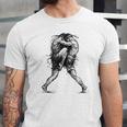Muay Thai Kickboxing Nak Muay Thai Boxing Fighter Unisex Jersey T-Shirt