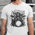 Spaniel Rock Drum Kit Unisex Jersey T-Shirt Spaniel Rock Drum Kit Unisex Jersey T-Shirt