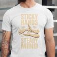 Sticky Hands Steady Mind Muay Thai Boxing Unisex Jersey T-Shirt