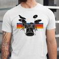 Vintage Drum Kit Drummer Rock Band Drums Unisex Jersey T-Shirt Vintage Drum Kit Drummer Rock Band Drums Unisex Jersey T-Shirt