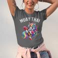 Cute Muay Thai Unicorn Unisex Jersey T-Shirt
