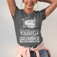 Drummer Drum Kit Saying Drummer Unisex Jersey T-Shirt Drummer Drum Kit Saying Drummer Unisex Jersey T-Shirt