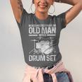 Drummer Drum Kit Vintage Drummer Unisex Jersey T-Shirt Drummer Drum Kit Vintage Drummer Unisex Jersey T-Shirt