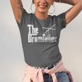 Drummer Humor The Drumfather Drum Kit Unisex Jersey T-Shirt Drummer Humor The Drumfather Drum Kit Unisex Jersey T-Shirt