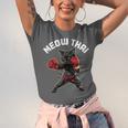 Meow Thai Muay Thai Boxing Cat Martial Arts MMA Boxer Unisex Jersey T-Shirt