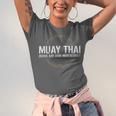 Muay Thai Begins And Ends With Respect Martial Arts Unisex Jersey T-Shirt