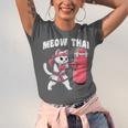 Muay Thai Cat Meow Thai Women Neko Costume Muay Thai Unisex Jersey T-Shirt