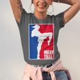 Muay Thai Fighter Retro Kickboxing Training MMA Unisex Jersey T-Shirt