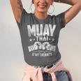Muay Thai Is My Therapy Muay Thai Lovers Muay Thai Unisex Jersey T-Shirt Muay Thai Is My Therapy Muay Thai Lovers Muay Thai Unisex Jersey T-Shirt