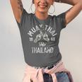 Muay Thai Thailand Vintage Tiger Fighter Training Small Unisex Jersey T-Shirt