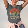 Retro Vintage Best Muay Thai Dad Ever Father's Day Unisex Jersey T-Shirt
