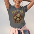 Vintage Muay Thai Gym Thai Boxing Training Fighter Panda Unisex Jersey T-Shirt