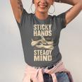 Women's Sticky Hands Steady Mind Muay Thai Boxing Unisex Jersey T-Shirt