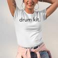 Minimalistic Drum Kit Minimal Raglan Baseball Tee Unisex Jersey T-Shirt