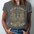 Art Of 8 Limbs MMA Tiger Muay Thai Fighter Muay Thai Unisex Jersey T-Shirt