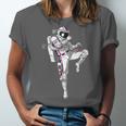 Astronaut Muay Thai Boxing Karate Kickboxing Martial Arts Unisex Jersey T-Shirt