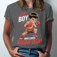 Boys Muay Thai Unisex Jersey T-Shirt Boys Muay Thai Unisex Jersey T-Shirt