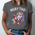 Cute Muay Thai Unicorn Unisex Jersey T-Shirt