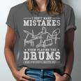 Drummer Music Drum Kit Unisex Jersey T-Shirt Drummer Music Drum Kit Unisex Jersey T-Shirt