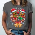 Gingerbread Cookies Christmas Fighting Muay Thai Unisex Jersey T-Shirt Gingerbread Cookies Christmas Fighting Muay Thai Unisex Jersey T-Shirt