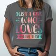 Just a Girl Who Loves Muay Thai Unisex Jersey T-Shirt
