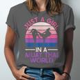 Just A Girl In A Muay Thai World Muay Thai Boxing Unisex Jersey T-Shirt Just A Girl In A Muay Thai World Muay Thai Boxing Unisex Jersey T-Shirt