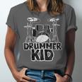 Little Drummer Awesome Drum Kit For Young Musicians Unisex Jersey T-Shirt Little Drummer Awesome Drum Kit For Young Musicians Unisex Jersey T-Shirt