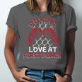 Love At First Punch Professional Boxer Muay Thai Boxing Unisex Jersey T-Shirt