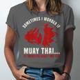 Muay Thai Boxing Teacher Kickboxing Martial Arts Instructor Unisex Jersey T-Shirt