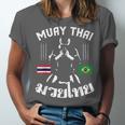 Muay Thai Brazil Brazilian Martial Arts Thai Unisex Jersey T-Shirt