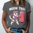 Muay Thai Cat Meow Thai Women Neko Costume Muay Thai Unisex Jersey T-Shirt