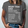 Muay Thai Dad Nutrition Facts Muay Thai Dad Unisex Jersey T-Shirt
