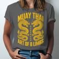 Muay Thai Dragons Thai Boxing Fighter Unisex Jersey T-Shirt Muay Thai Dragons Thai Boxing Fighter Unisex Jersey T-Shirt