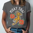 Muay Thai Fighter Hobby Martial Arts Boxing Unisex Jersey T-Shirt