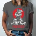 Muay Thai Fighter Martial Arts Boxing Hobby Unisex Jersey T-Shirt