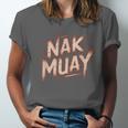 Muay Thai Fighter Nak Identity Training Practitioner Proud Unisex Jersey T-Shirt Muay Thai Fighter Nak Identity Training Practitioner Proud Unisex Jersey T-Shirt