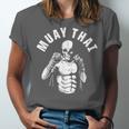 Muay Thai Skeleton Fighter MMA Club Coach Martial Arts Fight Unisex Jersey T-Shirt Muay Thai Skeleton Fighter MMA Club Coach Martial Arts Fight Unisex Jersey T-Shirt